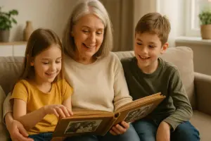 Come raccontare la storia della propria famiglia ai bambini? Un gesto che crea ricordi indimenticabili