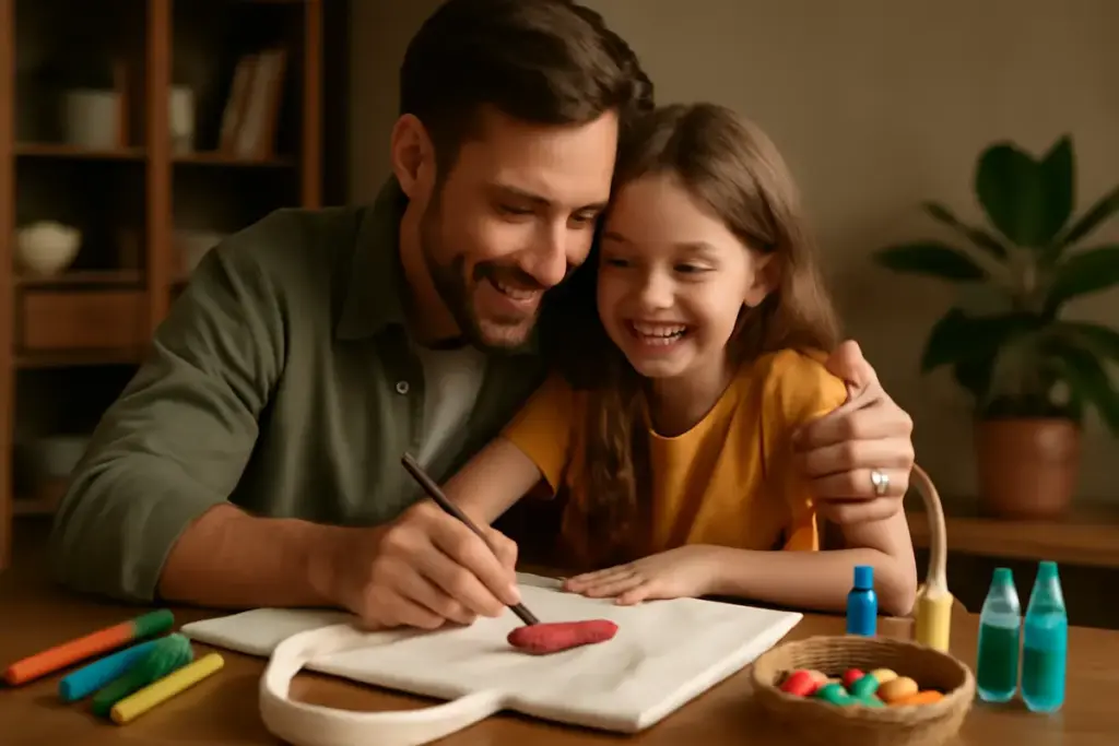 Come coinvolgere i figli nella creazione di oggetti personalizzati? Il segreto per fortificare il legame