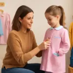 Come abbinare grembiuli scuola materna personalizzati? Il trucco che semplifica la vita al mattino
