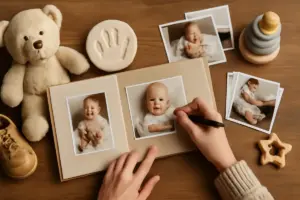 Come creare una raccolta fotografica e di oggetti infanzia personalizzati? Un ricordo che dura nel tempo