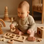 I vantaggi educativi dei giochi in legno personalizzati: stimola la creatività fin dai primi mesi