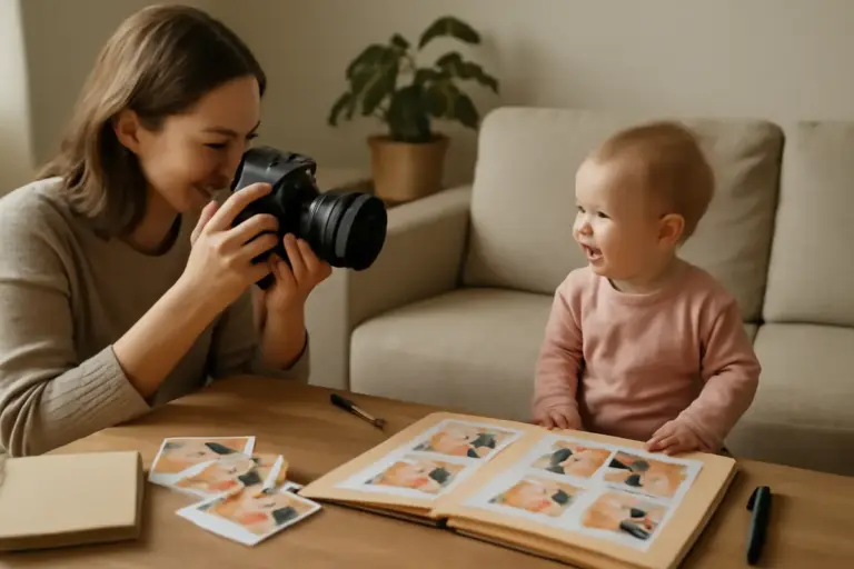 Come immortalare i momenti speciali della prima infanzia? Un trucco poco conosciuto per costruire l’album perfetto