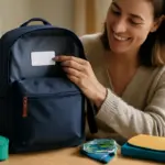Perché le etichette personalizzate fanno la differenza su zaini e accessori: facilita la vita ai genitori