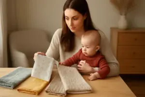 Come scegliere la copertina personalizzata giusta: materiali ideali per la stagione del tuo bimbo