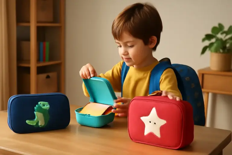 Astucci e portamerende personalizzati: perché aiutano il bambino nell’autonomia quotidiana