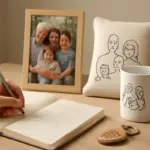 Scrivere i ricordi di famiglia su prodotti personalizzati: idee semplici per tenerli sempre vicino