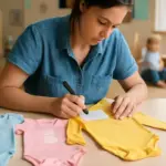 Personalizzazione delle tutine per neonati: il dettaglio che aiuta negli asili nido